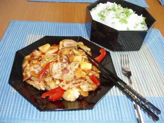 Kiinalainen Lihawok Hapanimelakastikkeessa Resepti Kotikokki Net