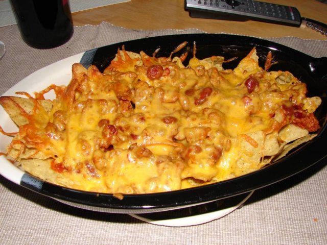 Nachos a la chili con carne - Resepti