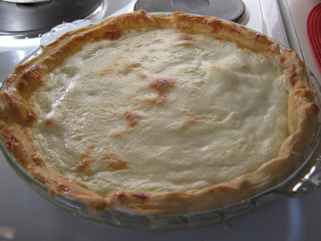 Banaani- Sitruunarahkapiirakka