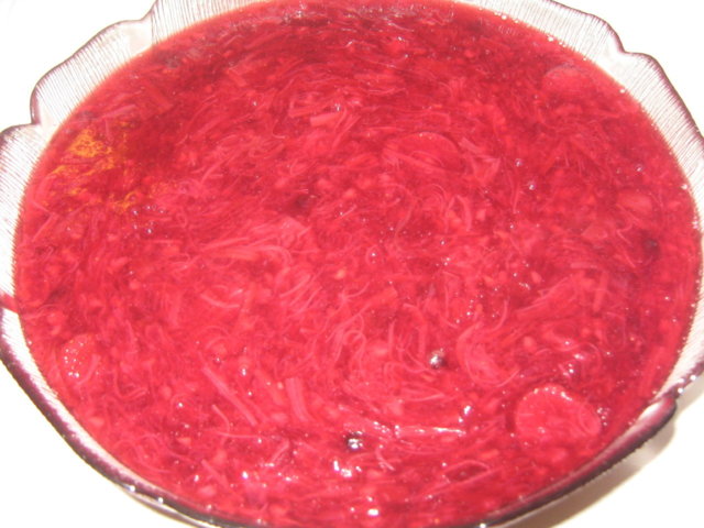 Raparperivadelmakiisseli