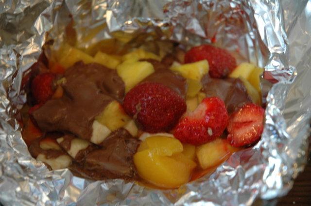 Jälkiruokanyytti grillille