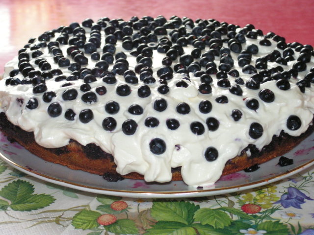 Mustikkakakku
