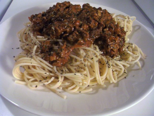 Spaghetti bolognese