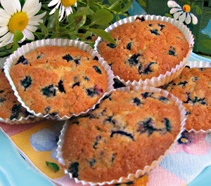 Mustikkamuffinit