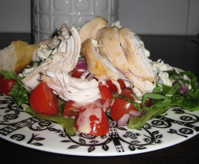 Herkullinen kanasalaatti