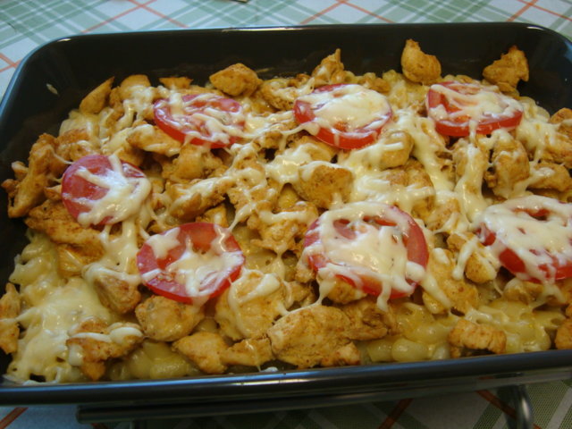 Mac Cheese With Chicken Resepti Kotikokki Net