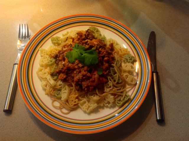 Jauheliha Pekoni Pasta Resepti Kotikokki Net