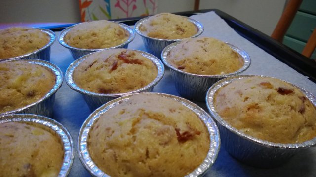 Taateli-banaanimuffinssit