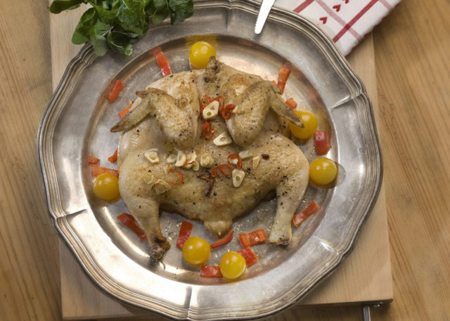 Pollo al diavolo - paholaisen kanaa