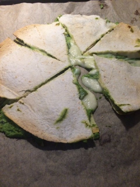 Avokado guesadilla