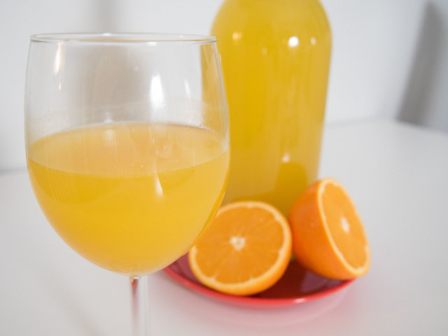Reseptikuva: Appelsiininen jäätee 1