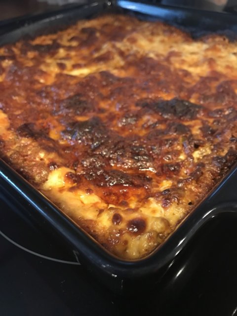 Helppo ja nopea koskenlaskija lasagne