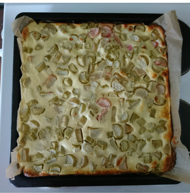 Raparperipiirakka