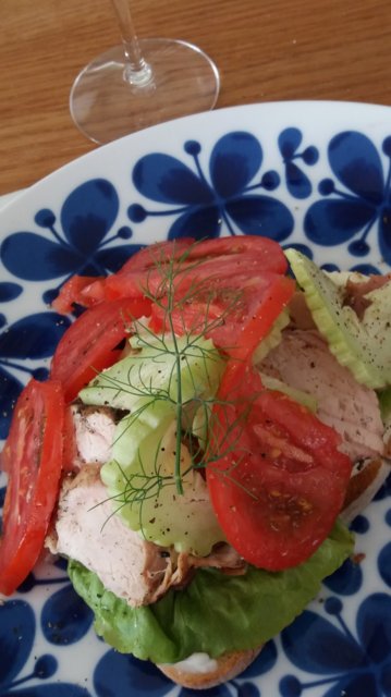 Lounasleipä helteessä 24.7.2018
