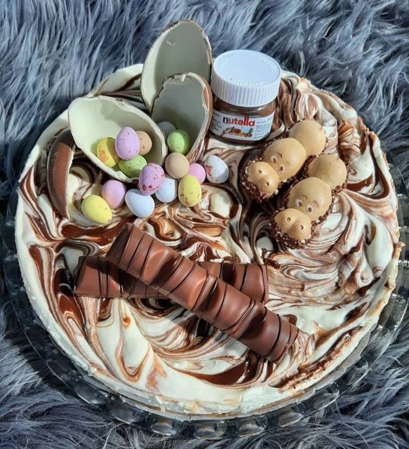 Nutella-juustokakku