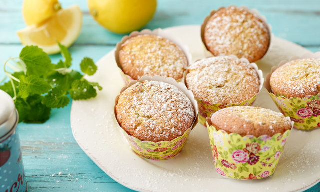 Sitruunaiset muffinssit