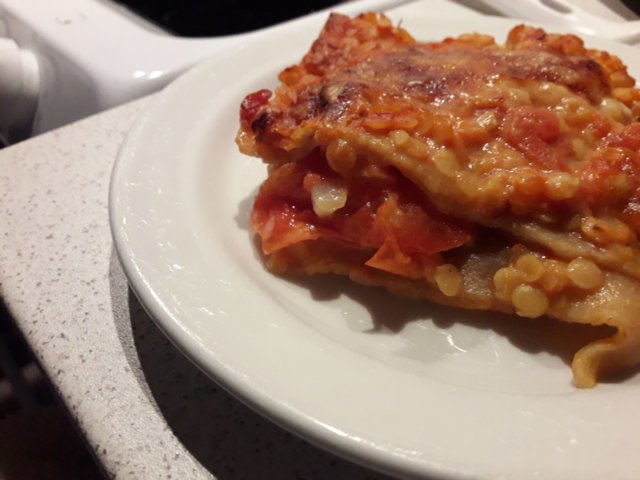 Linssilasagne