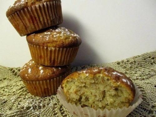 Banaani-pähkinämuffinit