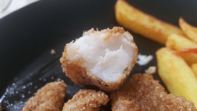 Fish and chips made/ruis
