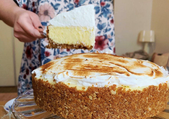 Key lime pie