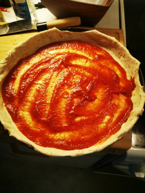 Pizzapohja pellillinen 19.1.2022
