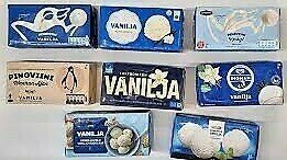 Pilkullinen vaniljajäätelö