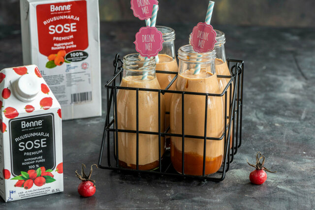 Ruusunmarjasmoothie