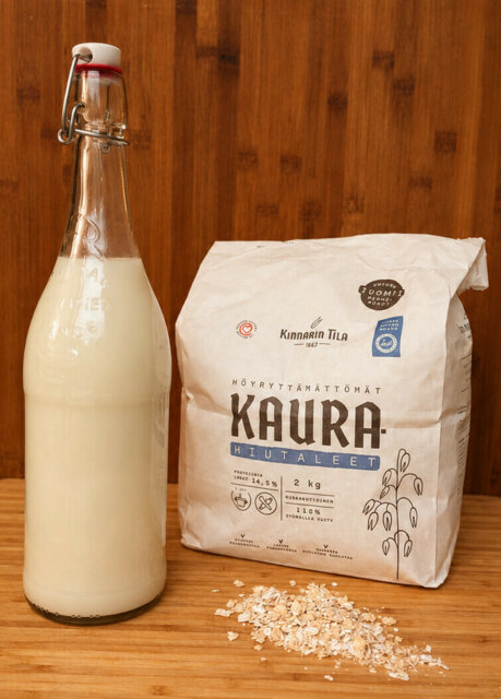 Kotitekoinen kaurajuoma