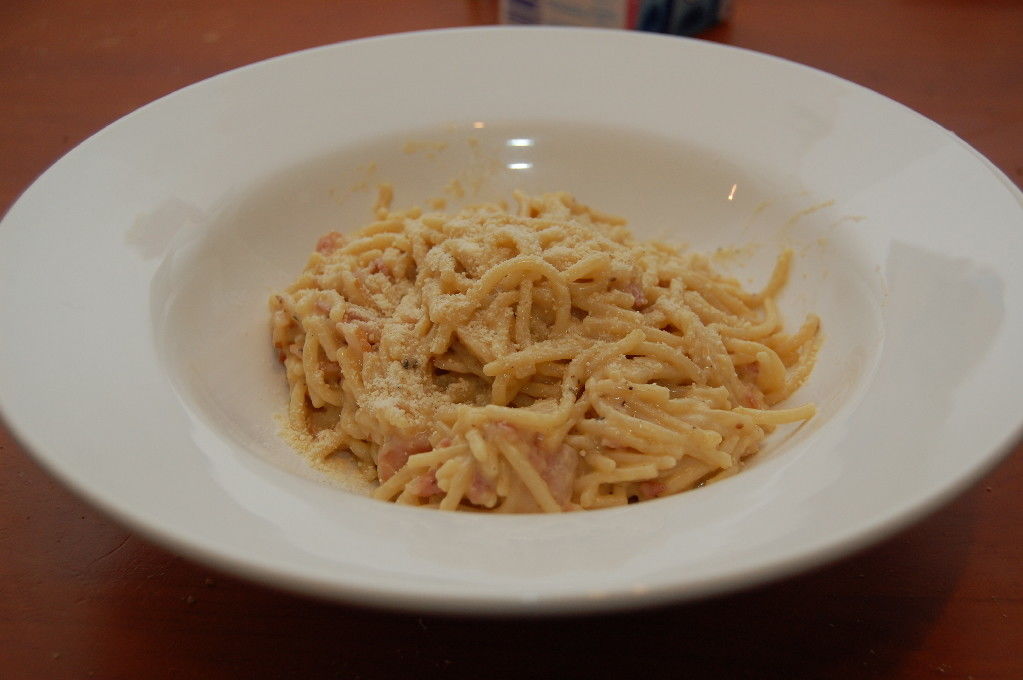 Pasta carbonara - Resepti