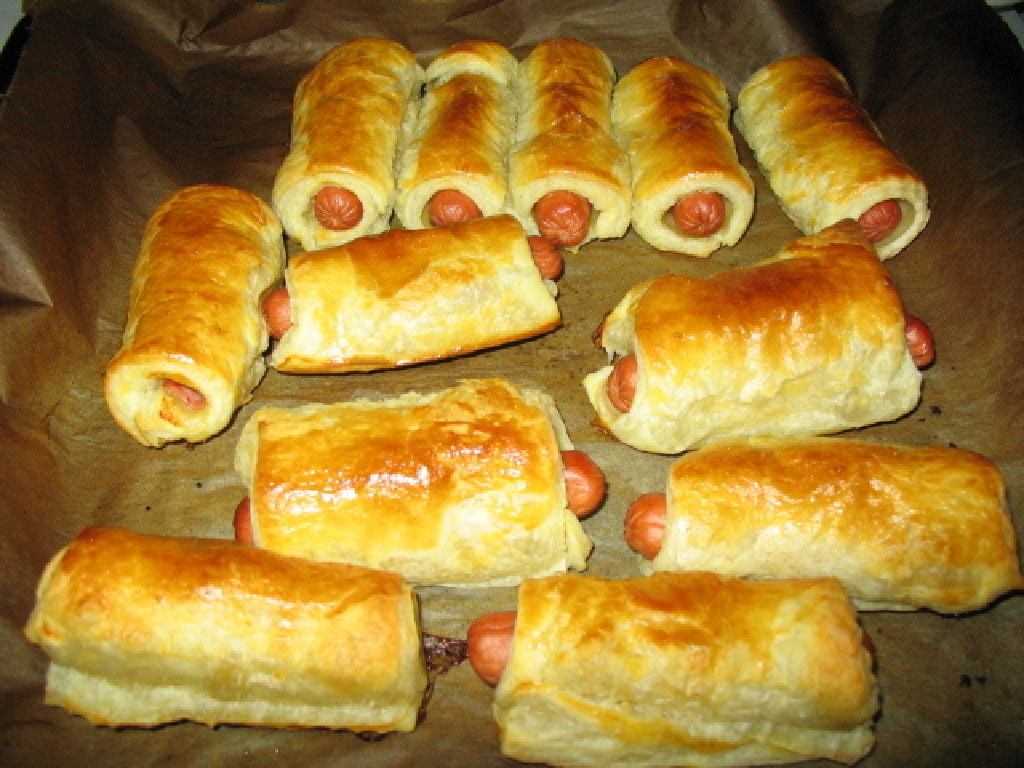 nakkijuusto rullat Resepti