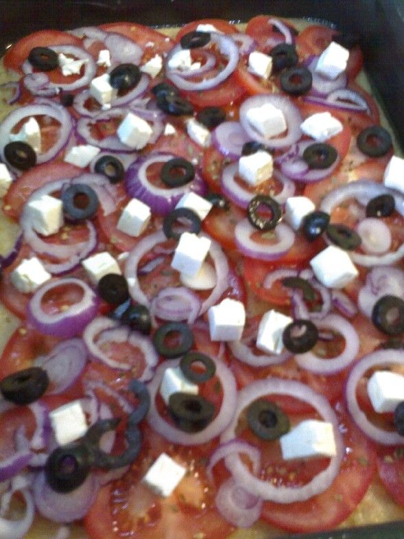 Polentapizza - Resepti