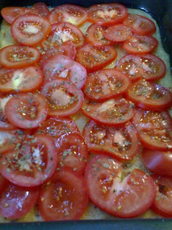 Polentapizza - Resepti