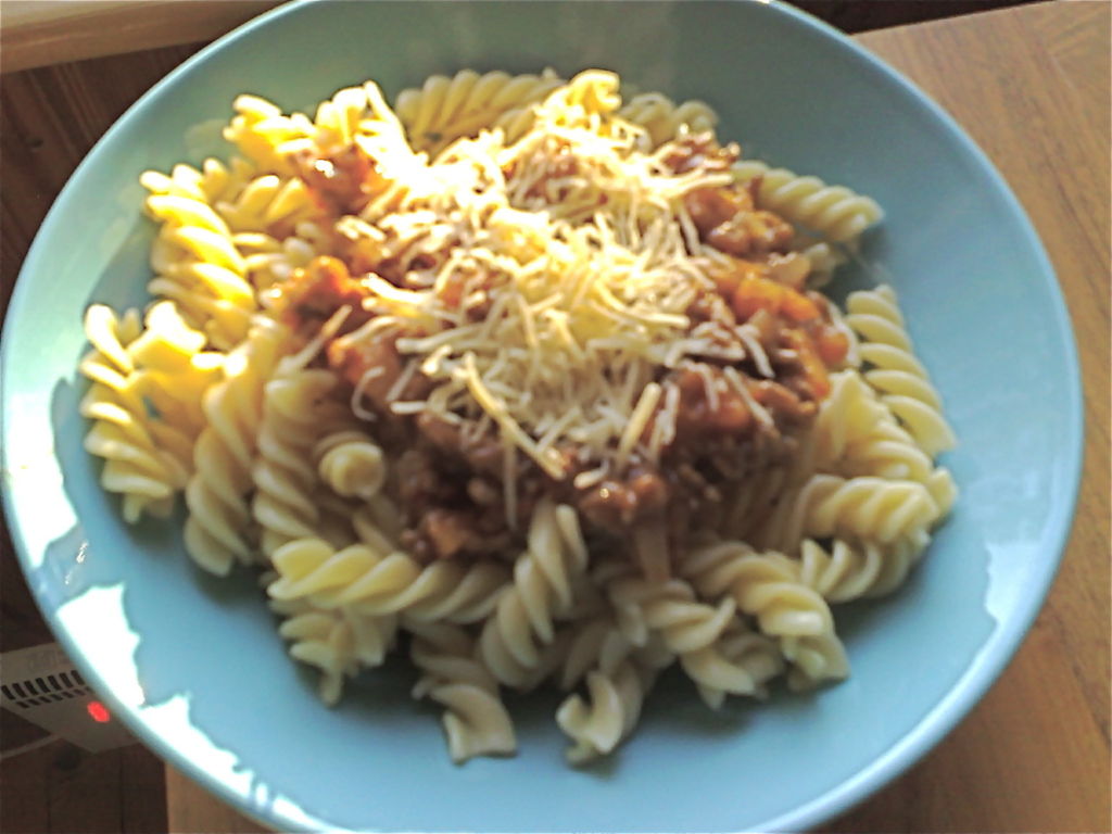 Pasta bolognese Resepti