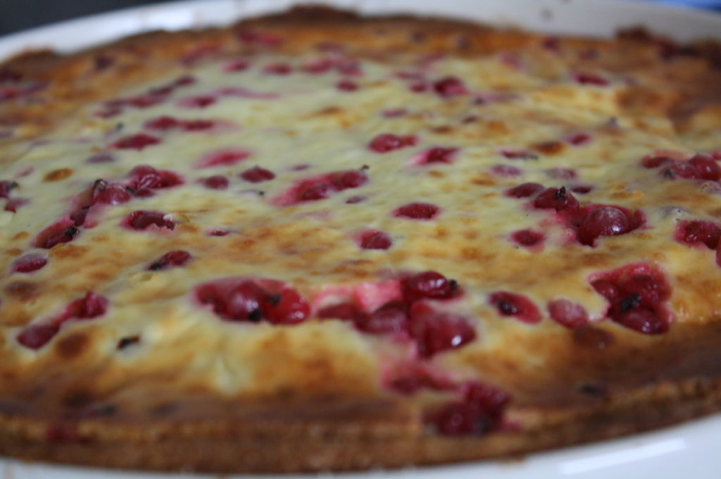 Tuorejuustomarjapiirakka Resepti