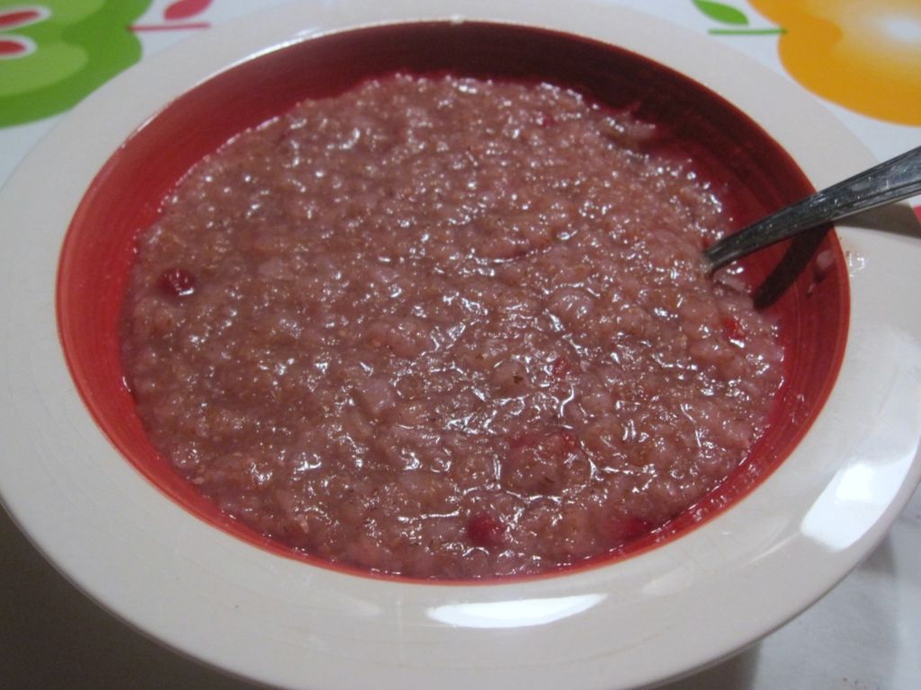 Ruispuolukkapuuro (iso kattilallinen) Resepti