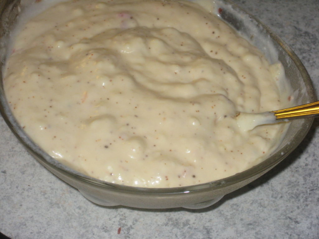 Valkoinan kebab kastike Resepti