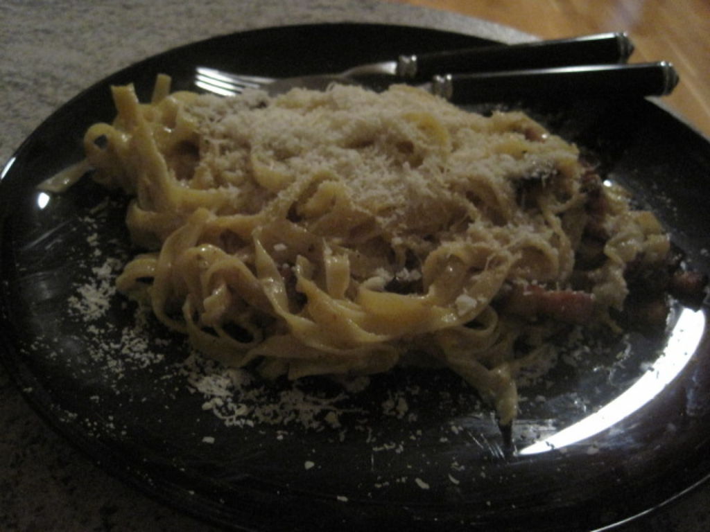 Pasta Carbonara Resepti