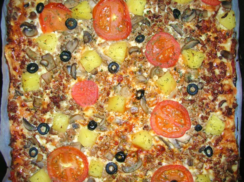 Jauhelihapizza - Resepti