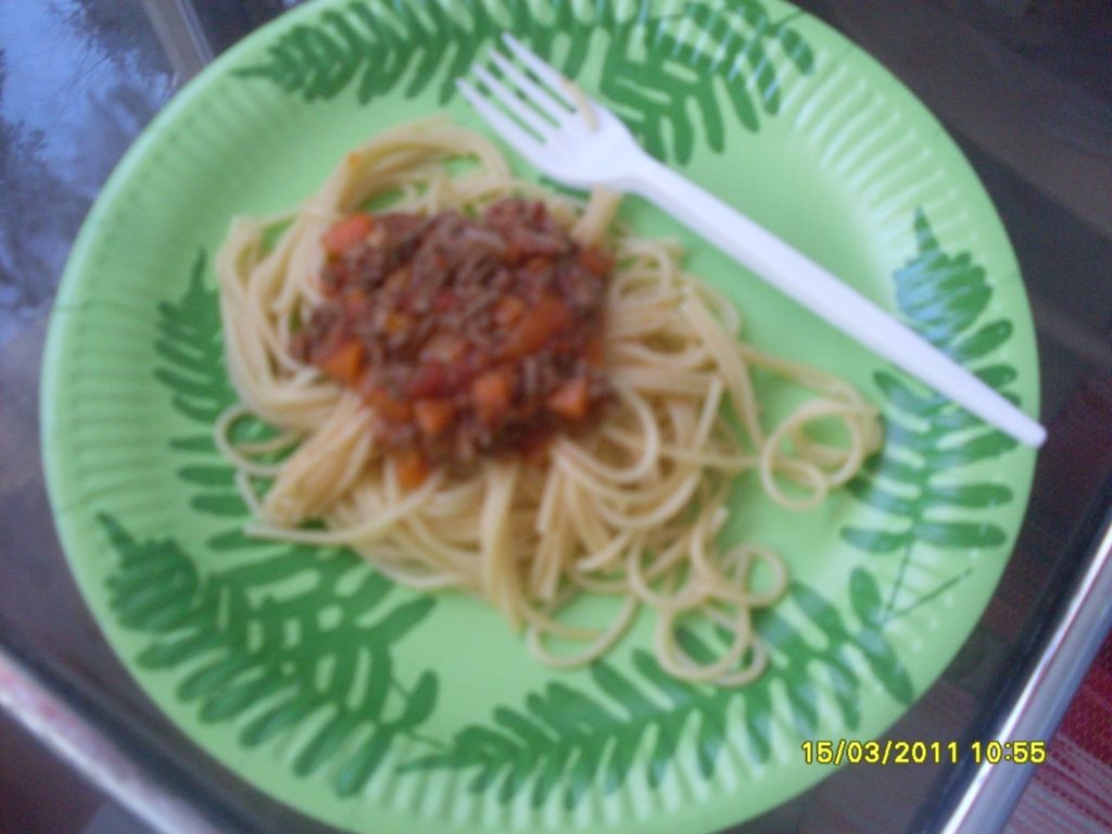 Pasta bolognese Resepti