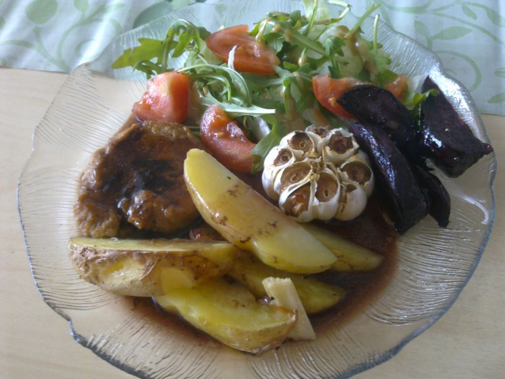 Lohkoperunat Resepti