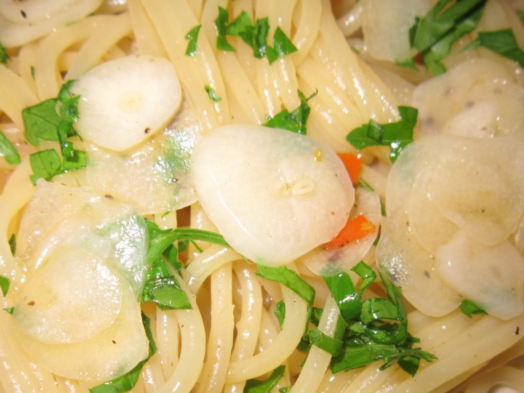 pasta aglio e olio Resepti