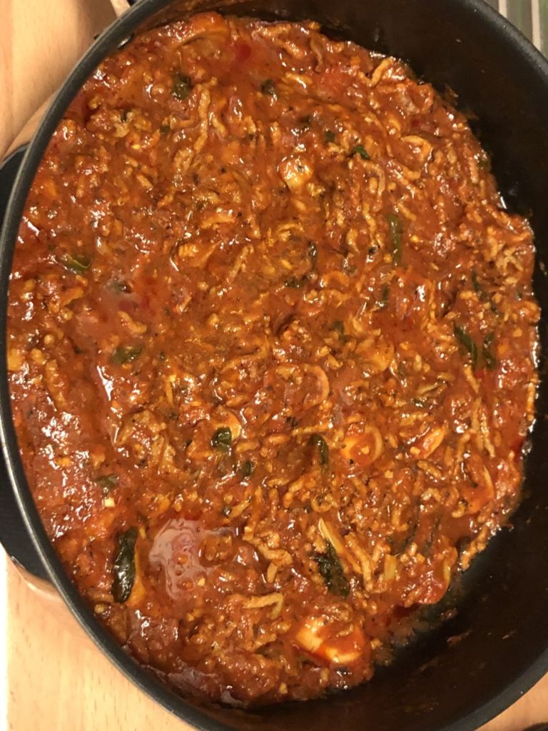 Pasta bolognese tomaattinen Resepti