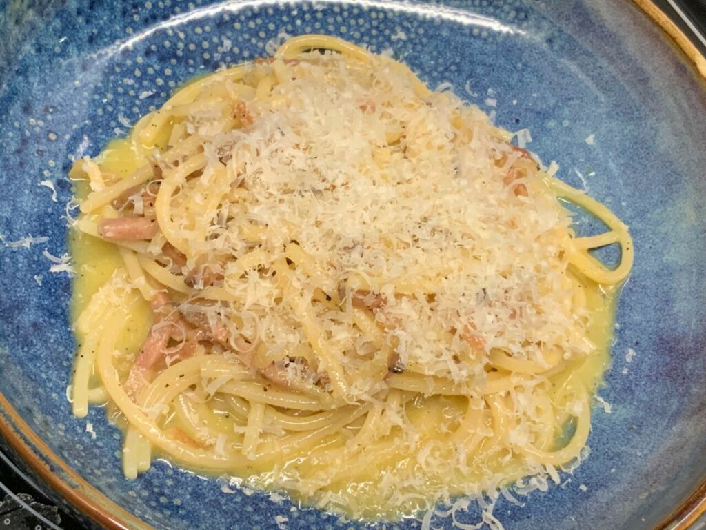 Spaghetti alla Carbonara Resepti