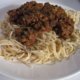 Spaghetti bolognese